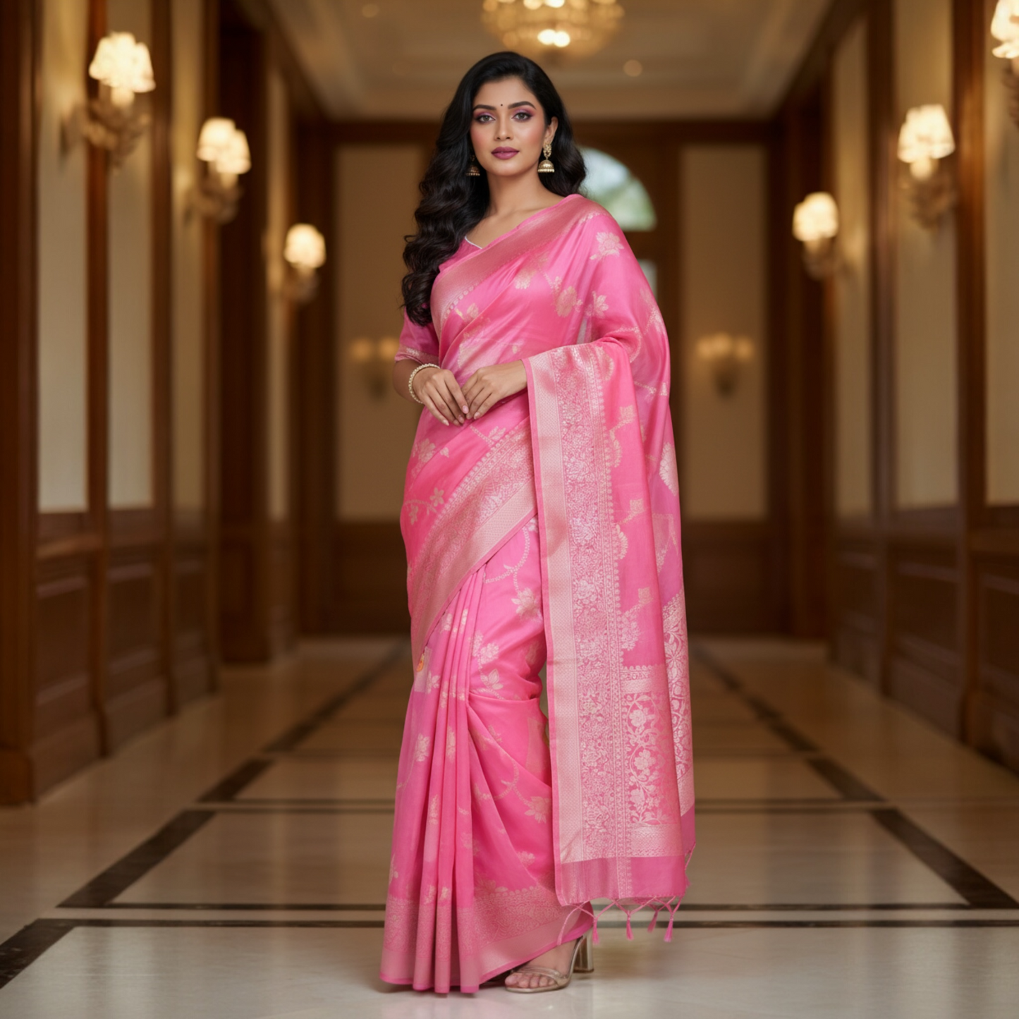 Silk Saree with blouse