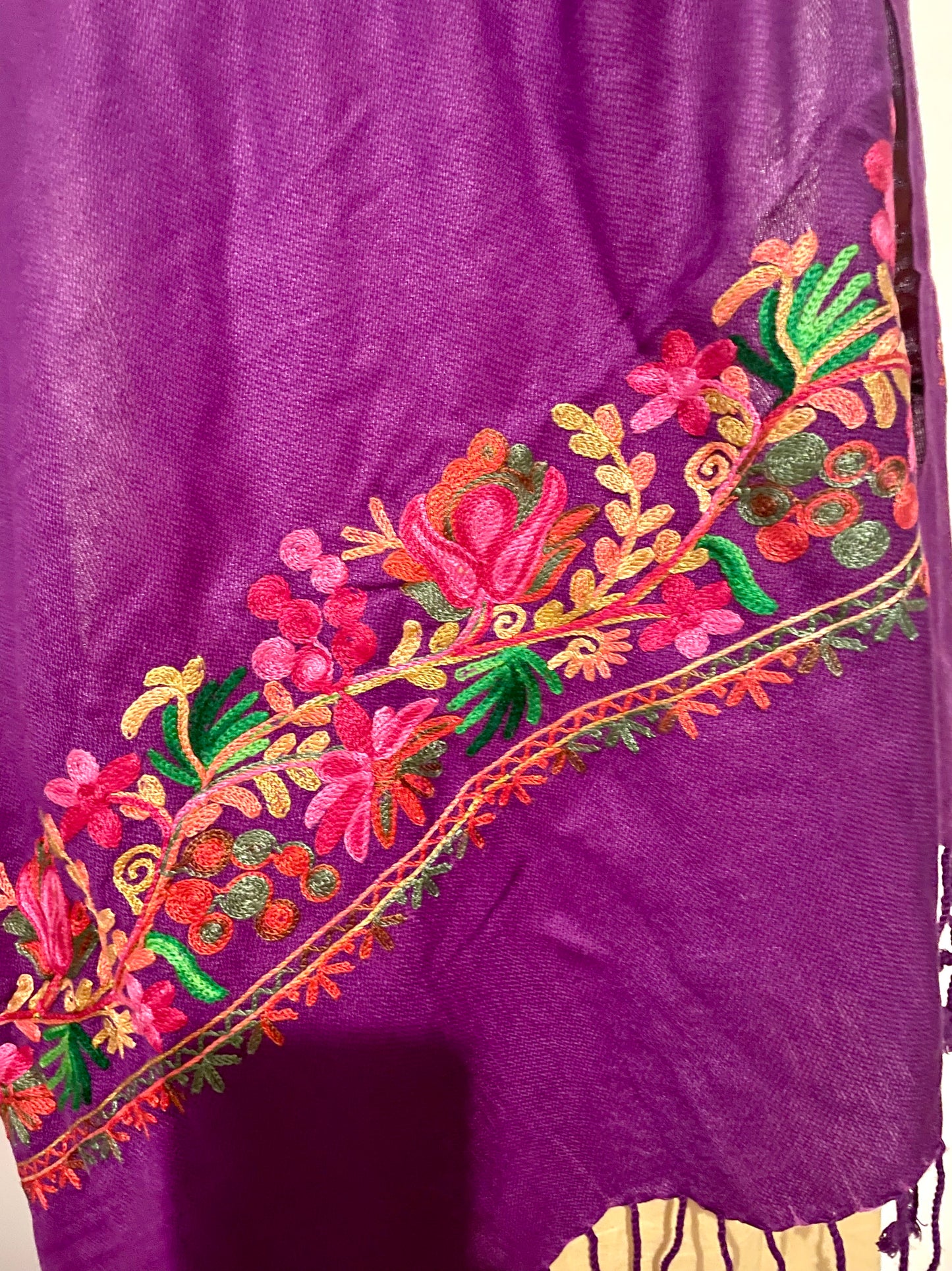 Embroidered Pashmina