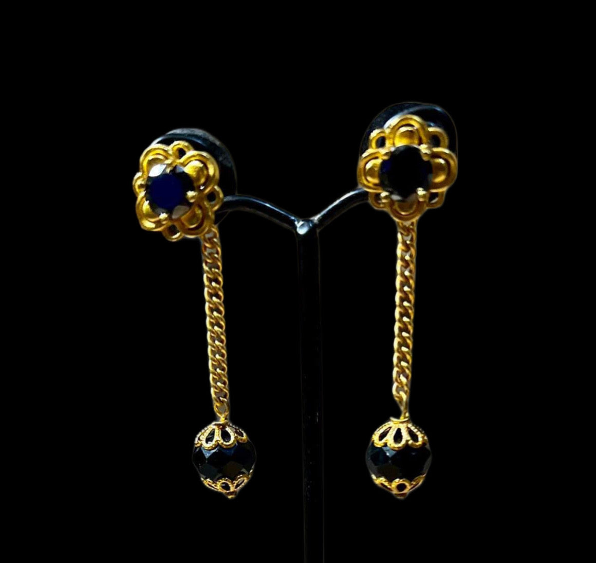 Gold plated earrings