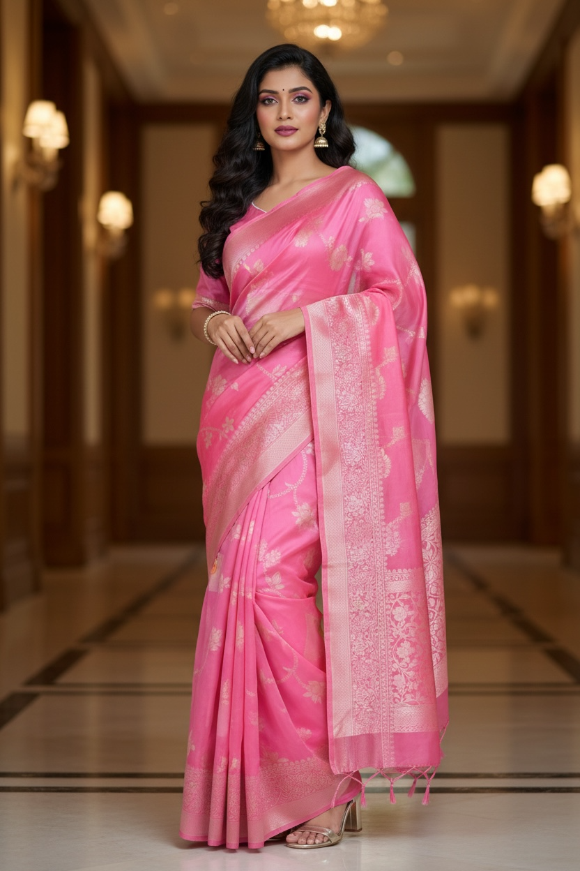 Silk Saree with blouse