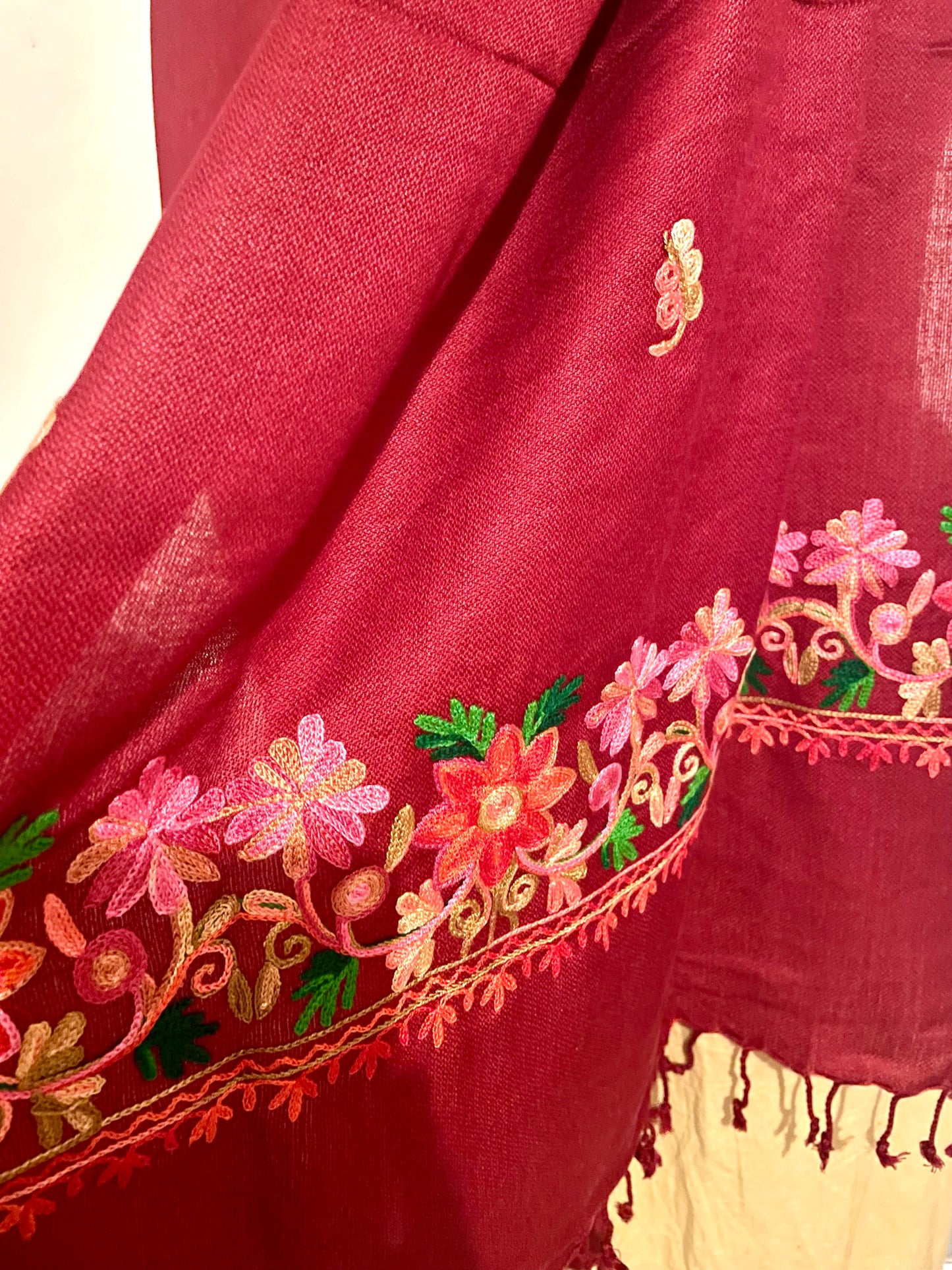 Embroidered Pashmina