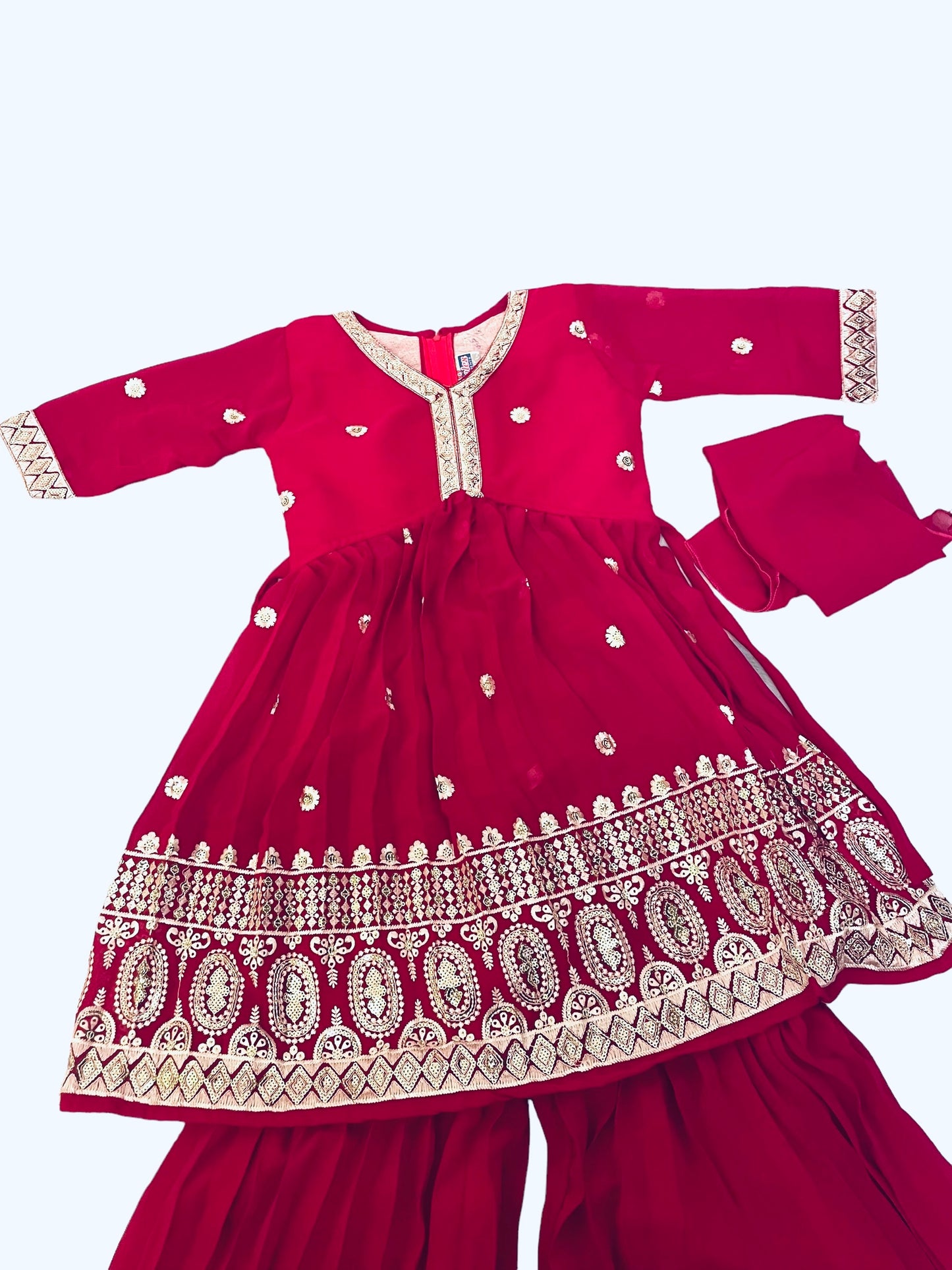 Girl Sharara Kurta Salwar 4-6 yrs