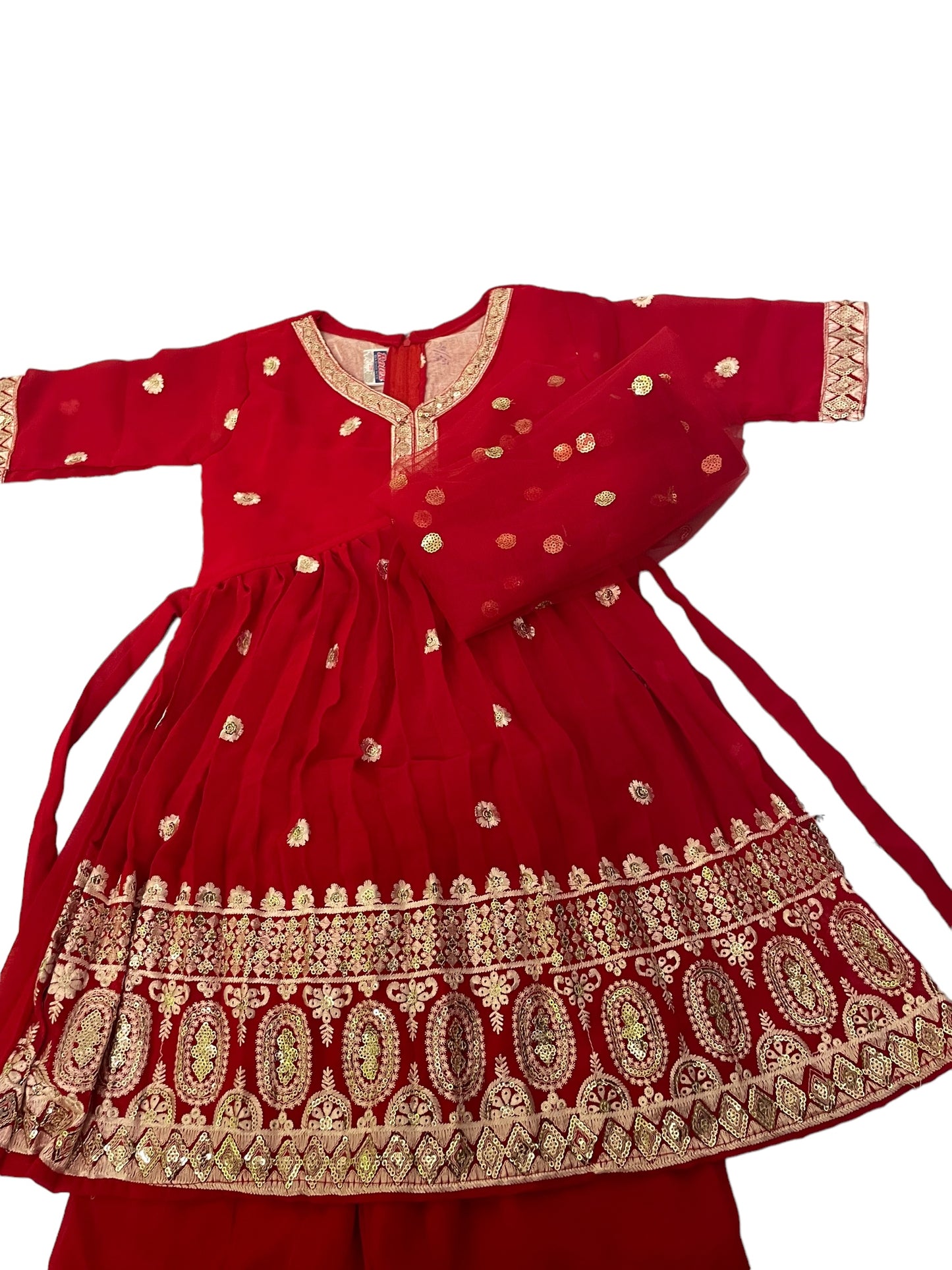 Girl Sharara Kurta Salwar 4-6 yrs