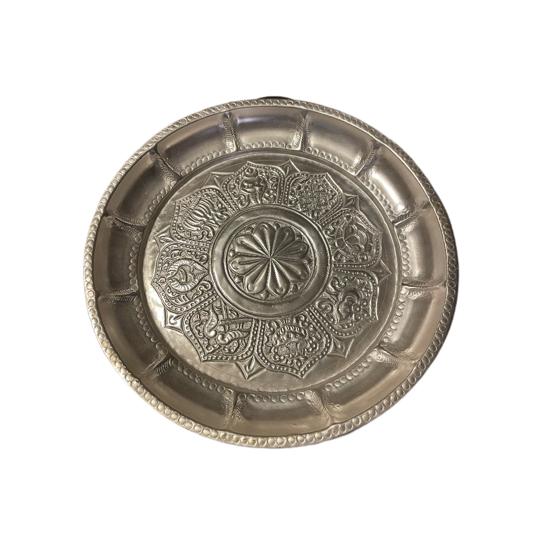 Silver Plated Puja Thali