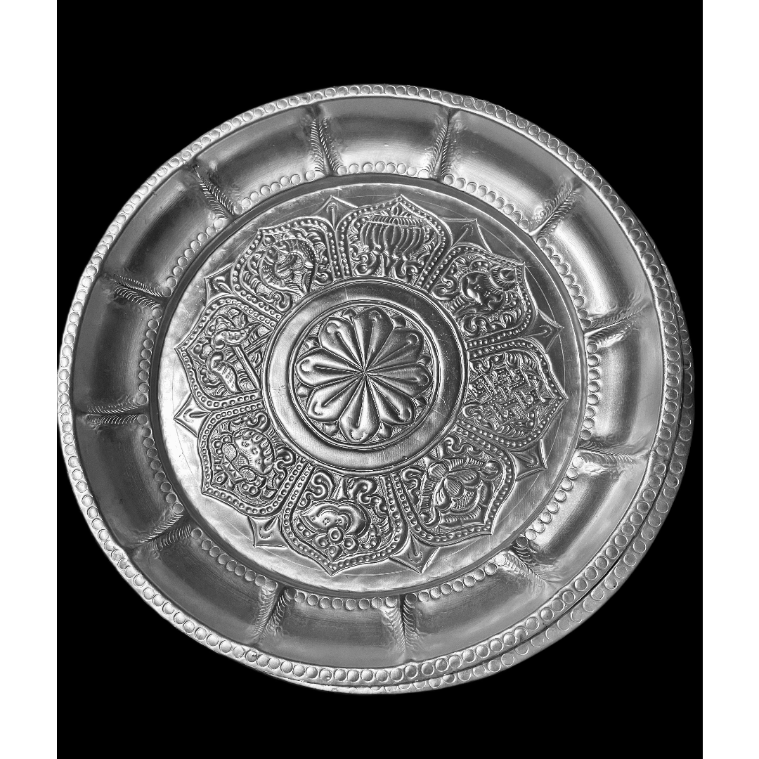 Silver Plated Puja Thali