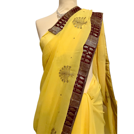 Light Chiffon Saree