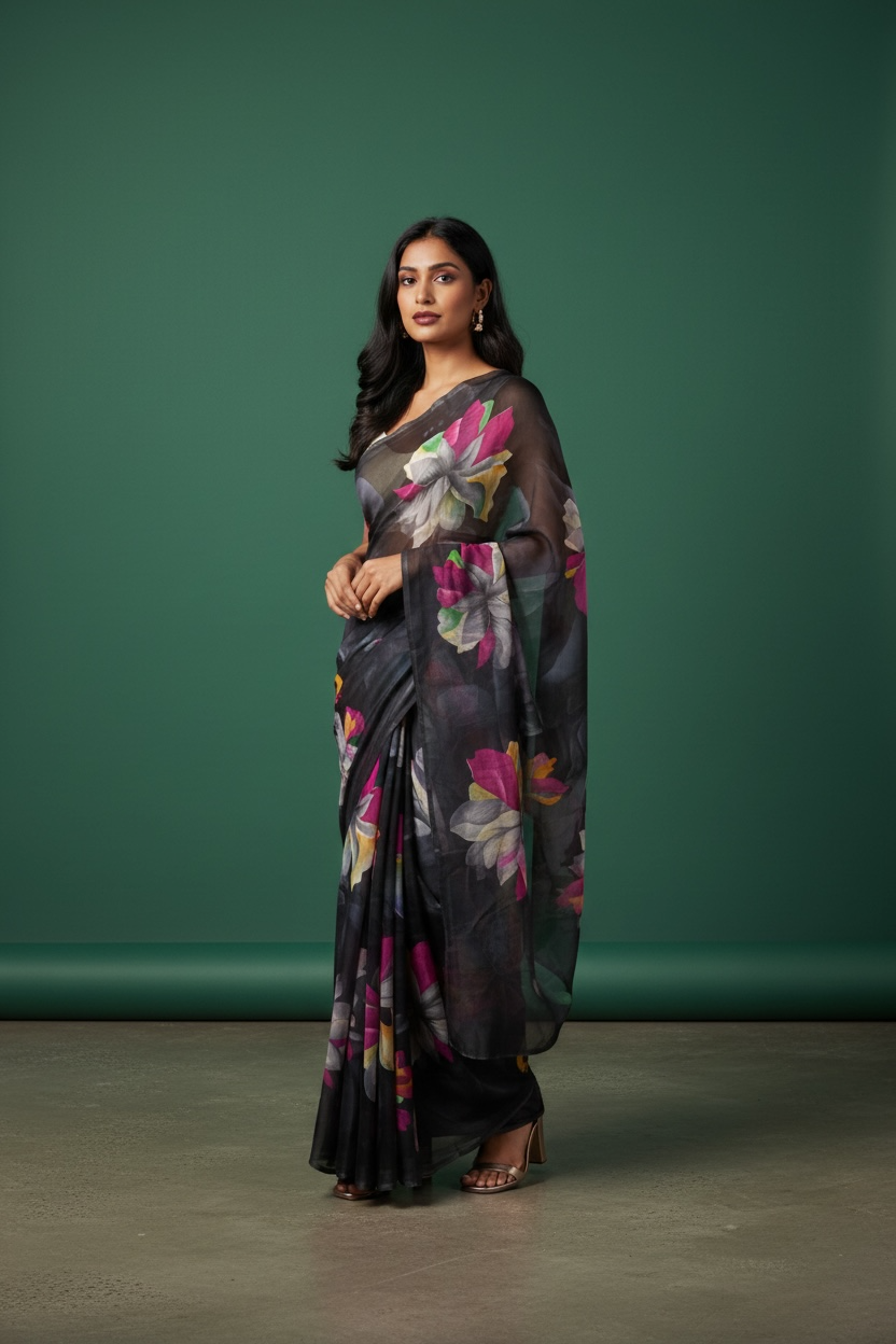 Light weight Chiffon Saree