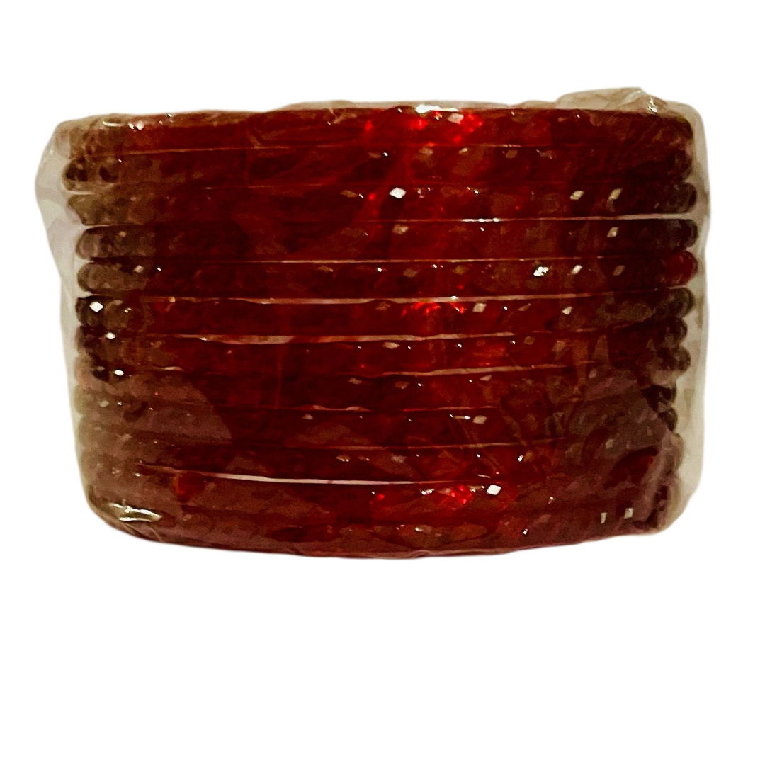 Dark Red Nepali Bangle